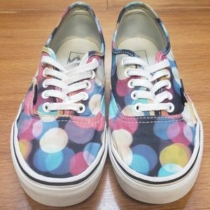 Authentic Vans "Flashing Lights" Women's sz 8.5